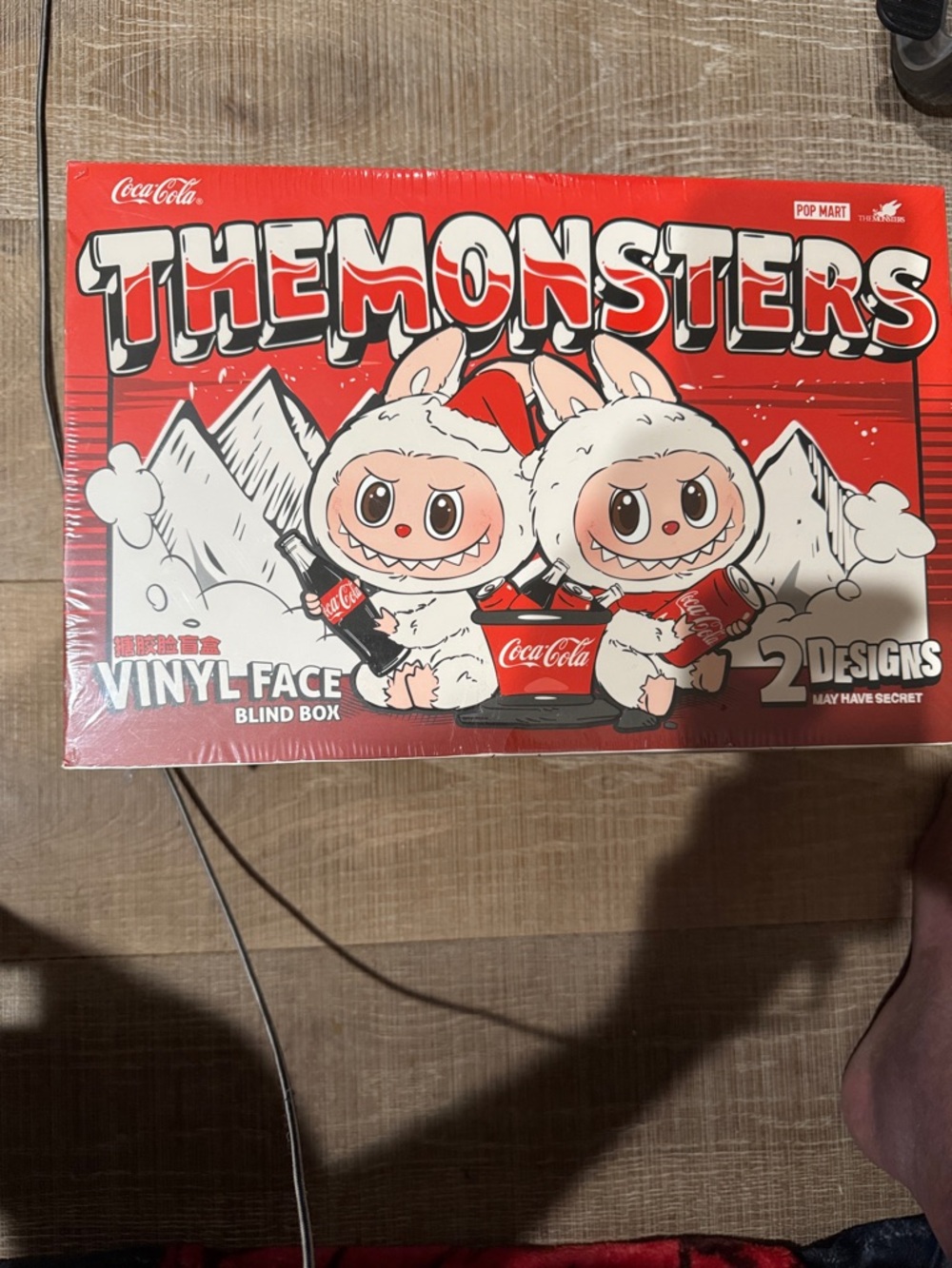 Coca-Cola Red and White The Monsters Vinyl Face Blind Box